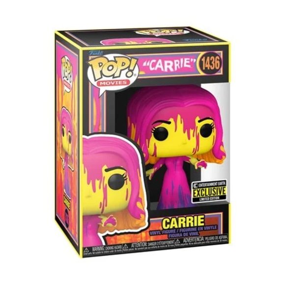 Funko POP! #1436 Carrie Black Light Funko Pop! Entertainment Earth Exclusive - Picture 1 of 10